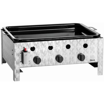 Bartscher Gas-Tischbräter TB1000PF; 70.5x56x27.5 cm (BxTxH); silber Bartscher Gas-Tischbräter TB1000PF; 70.5x56x27.5 cm (BxTxH); silber