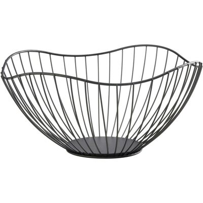 Stalgast Brot-/Obstkorb schwarz, Ø 270, H. 130 mm; 27x13 cm (ØxH); schwarz; rund Stalgast Brot-/Obstkorb schwarz, Ø 270, H. 130 mm; 27x13 cm (ØxH); schwarz; rund