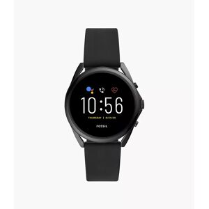 Fossil Herren Gen 5 LTE Smartwatch Silikon schwarz - male - Schwarz