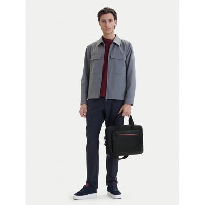Laptoptasche Tommy Hilfiger Th Foundation Computer Bag AM0AM14158 Schwarz NOSIZE male Laptoptasche Tommy Hilfiger Th Foundation Computer Bag AM0AM14158 Schwarz NOSIZE male