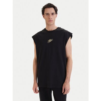 Plein Sport Tank-Top PAEC MRK0104 STE001N Schwarz Regular Fit L male Plein Sport Tank-Top PAEC MRK0104 STE001N Schwarz Regular Fit L male