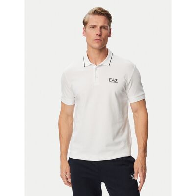 EA7 Poloshirt Wit 3X-Large - Polo shirt EA7 Poloshirt Wit 3X-Large - Polo shirt