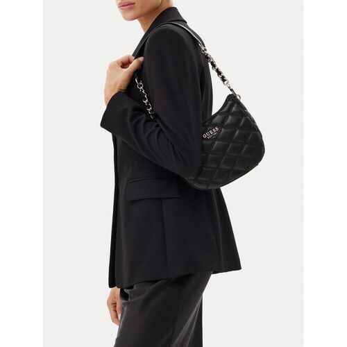 Handtasche Guess HWQG96 32170 Schwarz 00 female