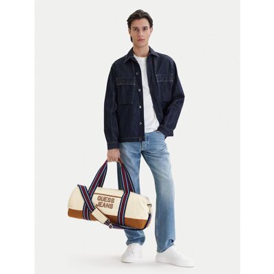 Wochenendtasche Guess Jeans M5BZ93 WL970 Creme NOSIZE unisex Wochenendtasche Guess Jeans M5BZ93 WL970 Creme NOSIZE unisex