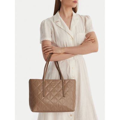 Handtasche Calvin Klein Quilted Small Tote LV04F3325G Beige NOSIZE female Handtasche Calvin Klein Quilted Small Tote LV04F3325G Beige NOSIZE female