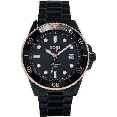 Uhr BOSS Ace 1514013 Schwarz NOSIZE male Uhr BOSS Ace 1514013 Schwarz NOSIZE male