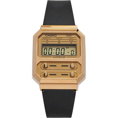 Uhr Casio A100WEFG-9AEF Goldfarben NOSIZE female Uhr Casio A100WEFG-9AEF Goldfarben NOSIZE female