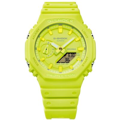 Uhr G-Shock GA-2100-9A9ER Gelb NOSIZE male Uhr G-Shock GA-2100-9A9ER Gelb NOSIZE male