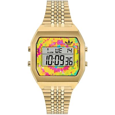 Uhr adidas Digital Two AOST24559 Goldfarben NOSIZE male Uhr adidas Digital Two AOST24559 Goldfarben NOSIZE male