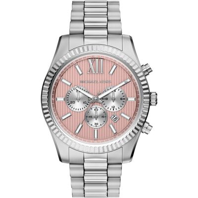 Uhr Michael Kors Lexington Man Chrono MK9247 Silberfarben NOSIZE male Uhr Michael Kors Lexington Man Chrono MK9247 Silberfarben NOSIZE male