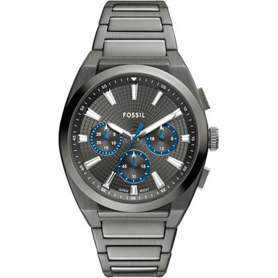 Uhr Fossil Everett Chronograph FS6107 Grau NOSIZE male Uhr Fossil Everett Chronograph FS6107 Grau NOSIZE male