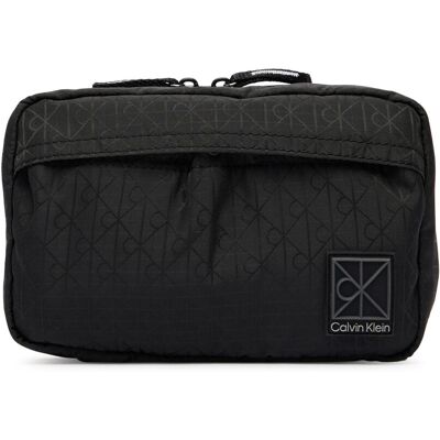 Kosmetiktasche Calvin Klein Emblem Aop Washbag LV04D1208G Schwarz NOSIZE male Kosmetiktasche Calvin Klein Emblem Aop Washbag LV04D1208G Schwarz NOSIZE male