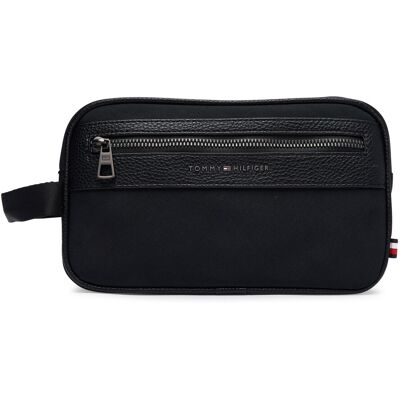 Kosmetiktasche Tommy Hilfiger Th Repreve Washbag AM0AM14514 Schwarz NOSIZE male Kosmetiktasche Tommy Hilfiger Th Repreve Washbag AM0AM14514 Schwarz NOSIZE male