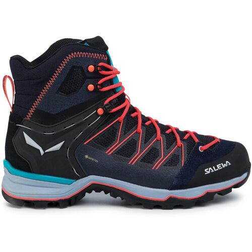 Trekkingschuhe Salewa Ws Mtn Trainer Lite Mid Gtx GORE-TEX 61360-3989 Dunkelblau 38 female