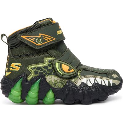 Schneeschuhe Skechers Skech-O-Saurus Lights 2.0 400122L OLV Khakifarben 36 male Schneeschuhe Skechers Skech-O-Saurus Lights 2.0 400122L OLV Khakifarben 36 male
