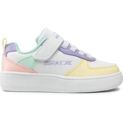 Skechers Weiße Sport Court Kinderschuhe - Schuhe Skechers Weiße Sport Court Kinderschuhe - Schuhe