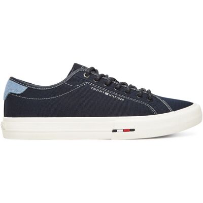 Sneakers aus Stoff Tommy Hilfiger Hi Vulc Street Canvas FM0FM05515 Dunkelblau 45 male Sneakers aus Stoff Tommy Hilfiger Hi Vulc Street Canvas FM0FM05515 Dunkelblau 45 male