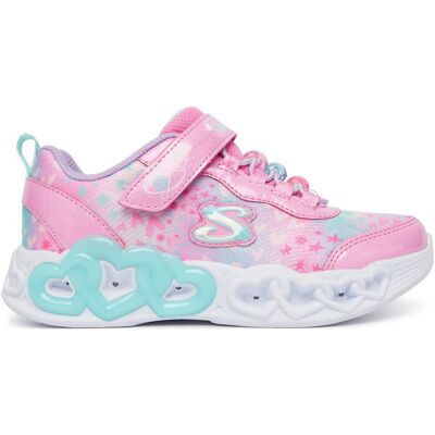 Sneakers Skechers Infinite Heart Lights 303261L/PKMT Rosa 32 female Sneakers Skechers Infinite Heart Lights 303261L/PKMT Rosa 32 female