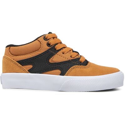 DC Schuhe Kalis Vulc Mid Sneakers - Leder, Gummi, Mid-Hals DC Schuhe Kalis Vulc Mid Sneakers - Leder, Gummi, Mid-Hals