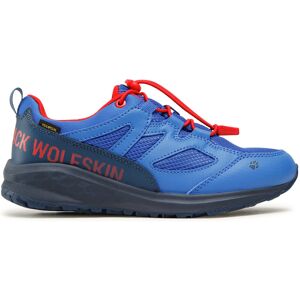 Trekkingschuhe Jack Wolfskin Unleash 4 Speed Texapore K 4051951 Blue/Red 34 male