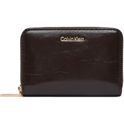 Geldbörse Calvin Klein Foil Glossy Square Zip Around LV04F1201G Braun NOSIZE female Geldbörse Calvin Klein Foil Glossy Square Zip Around LV04F1201G Braun NOSIZE female