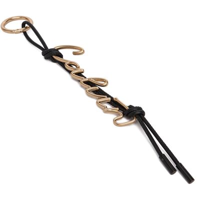 Schlüsselanhänger Calvin Klein Knotted Script Hw Bag Charm LV04F1193G Schwarz NOSIZE female Schlüsselanhänger Calvin Klein Knotted Script Hw Bag Charm LV04F1193G Schwarz NOSIZE female