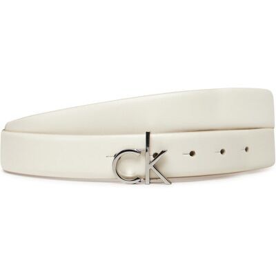 Damengürtel Calvin Klein Ck Buckle Belt 3.0_Smooth K60K613156 Weiß 65 female Damengürtel Calvin Klein Ck Buckle Belt 3.0_Smooth K60K613156 Weiß 65 female