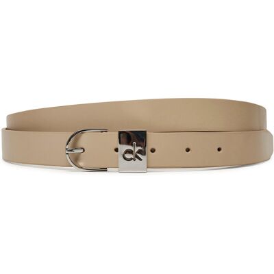 Damengürtel Calvin Klein Ck Loop Rnd Buckle 2.5_Smooth K60K612936 Beige 115 female Damengürtel Calvin Klein Ck Loop Rnd Buckle 2.5_Smooth K60K612936 Beige 115 female