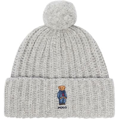 Mütze Polo Ralph Lauren 455936112001 Grau NOSIZE female Mütze Polo Ralph Lauren 455936112001 Grau NOSIZE female