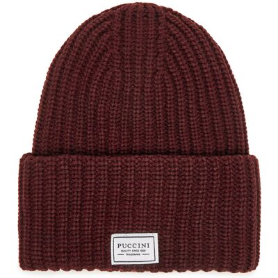 Mütze Puccini CZ2311 Dunkelrot NOSIZE unisex Mütze Puccini CZ2311 Dunkelrot NOSIZE unisex