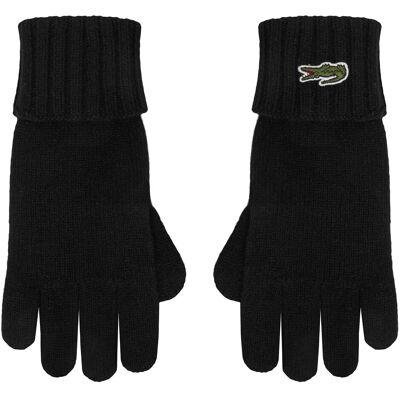Handschuhe Lacoste RV0452 Schwarz M unisex Handschuhe Lacoste RV0452 Schwarz M unisex