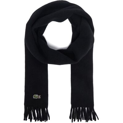 Schal Lacoste RE7864 Schwarz NOSIZE male Schal Lacoste RE7864 Schwarz NOSIZE male