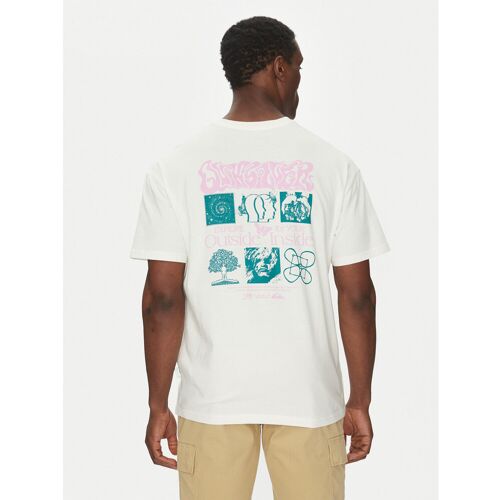 Quiksilver T-Shirt EQYZT08032 Écru Oversize S male