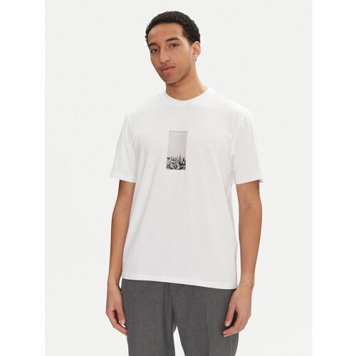 Jack & Jones T-Shirt Pacer Photo 12273775 Weiß Relaxed Fit XXL male