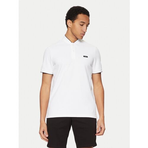 Calvin Klein Poloshirt K10K114139 Weiß Regular Fit M male