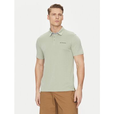 Columbia Poloshirt Nelson Point 1772721 Grün Regular Fit XXL male Columbia Poloshirt Nelson Point 1772721 Grün Regular Fit XXL male