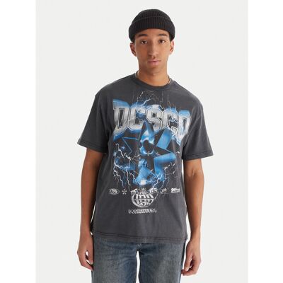 DC Shoes T-Shirt Skull Shock EDYZT0435 Schwarz Regular Fit L male DC Shoes T-Shirt Skull Shock EDYZT0435 Schwarz Regular Fit L male