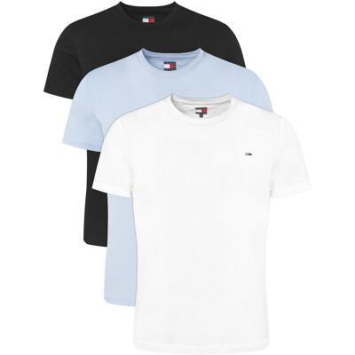 Tommy Jeans T-Shirt-Set 3 Pack DM0DM21579 Bunt Slim Fit M male Tommy Jeans T-Shirt-Set 3 Pack DM0DM21579 Bunt Slim Fit M male