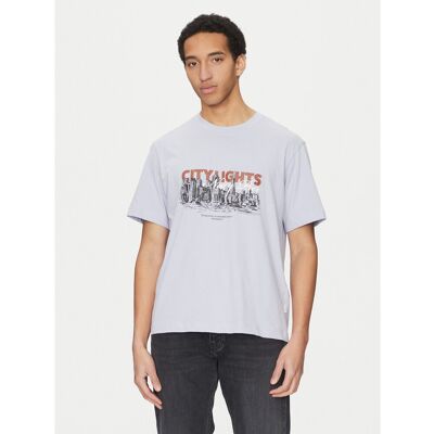 Jack & Jones T-Shirt Boston 12272981 Blau Relaxed Fit L male Jack & Jones T-Shirt Boston 12272981 Blau Relaxed Fit L male