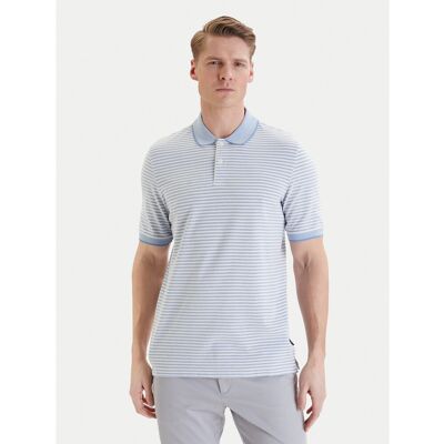 Bugatti Poloshirt 8150-75092C Hellblau Regular Fit L male Bugatti Poloshirt 8150-75092C Hellblau Regular Fit L male