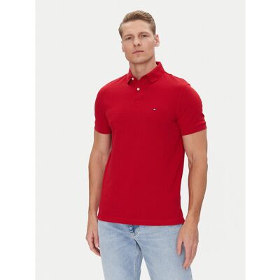 Tommy Hilfiger Poloshirt 1985 MW0MW17770 Rot Regular Fit XL male Tommy Hilfiger Poloshirt 1985 MW0MW17770 Rot Regular Fit XL male