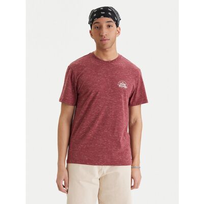 Quiksilver T-Shirt EQYKT04416 Dunkelrot Regular Fit L male Quiksilver T-Shirt EQYKT04416 Dunkelrot Regular Fit L male