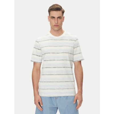 Jack & Jones T-Shirt Birk 12268437 Creme Standard Fit M male Jack & Jones T-Shirt Birk 12268437 Creme Standard Fit M male