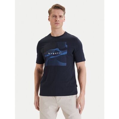 Bugatti T-Shirt 8350-75044C Dunkelblau Regular Fit M male Bugatti T-Shirt 8350-75044C Dunkelblau Regular Fit M male