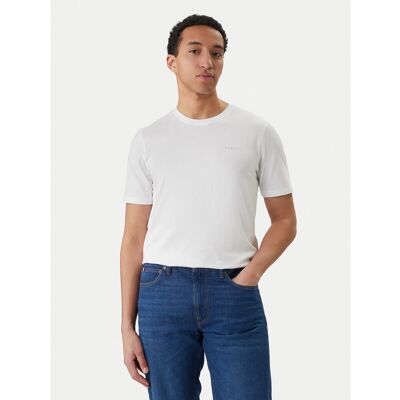 Bugatti T-Shirt 8350-95040 Weiß Slim Fit L male Bugatti T-Shirt 8350-95040 Weiß Slim Fit L male