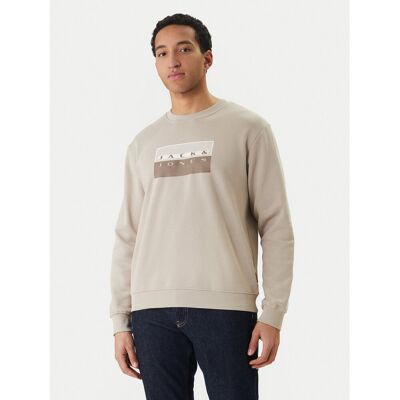 Jack & Jones Sweatshirt Fusion 12289807 Grau Relaxed Fit L male Jack & Jones Sweatshirt Fusion 12289807 Grau Relaxed Fit L male