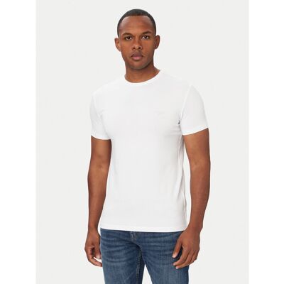 Guess T-Shirt M6YI24 K3728 Weiß Extra Slim Fit XXL male Guess T-Shirt M6YI24 K3728 Weiß Extra Slim Fit XXL male