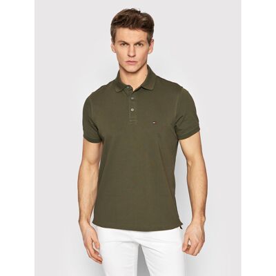 Tommy Hilfiger Poloshirt 1985 MW0MW17771 Grün Slim Fit M male Tommy Hilfiger Poloshirt 1985 MW0MW17771 Grün Slim Fit M male