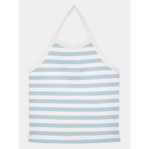 United Colors Of Benetton Top 3OIWCH00Z Blau Regular Fit 160 female