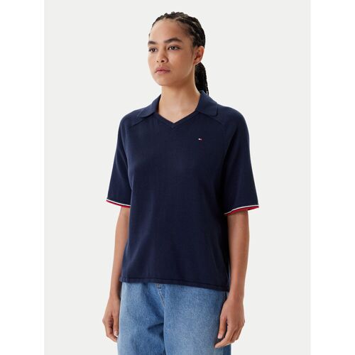 Tommy Hilfiger Poloshirt WW0WW45694 Écru Regular Fit XXS female